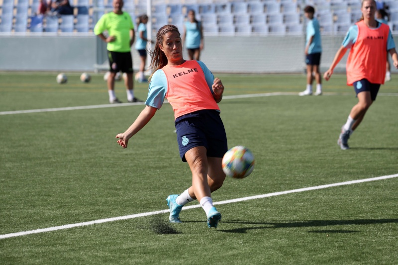 Cristina Baudet empieza a entrenar con el grupo