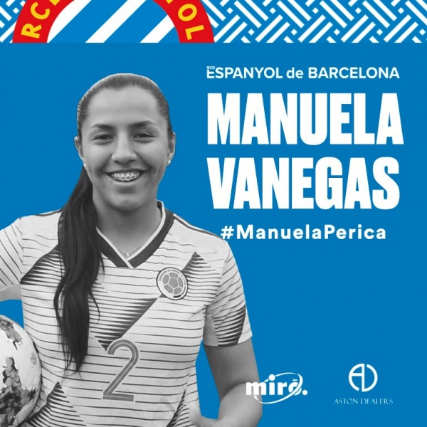 Manuela Vanegas, primer fichaje de invierno