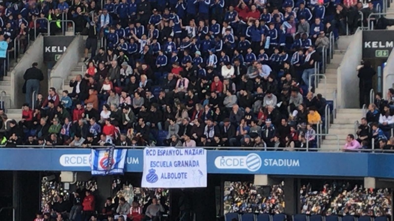 Visita de la Escola RCDE Granada