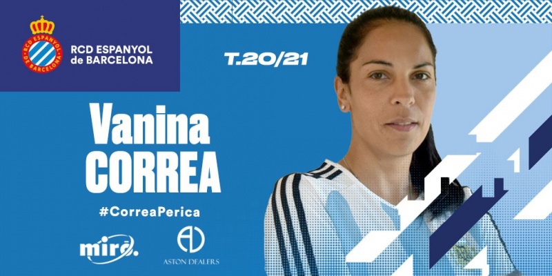 Vanina Correa, reforç sota pals