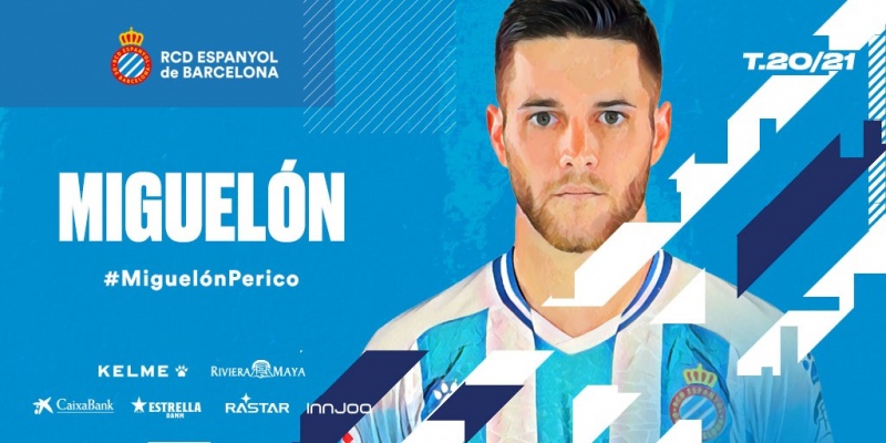 Miguelón, nuevo jugador del Espanyol