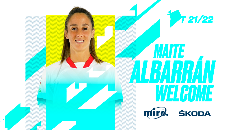 Maite Albarrán, ¡fichada!