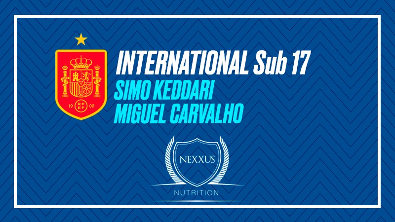 Carvalho y Simo, convocados con la Sub-17 para el Europeo