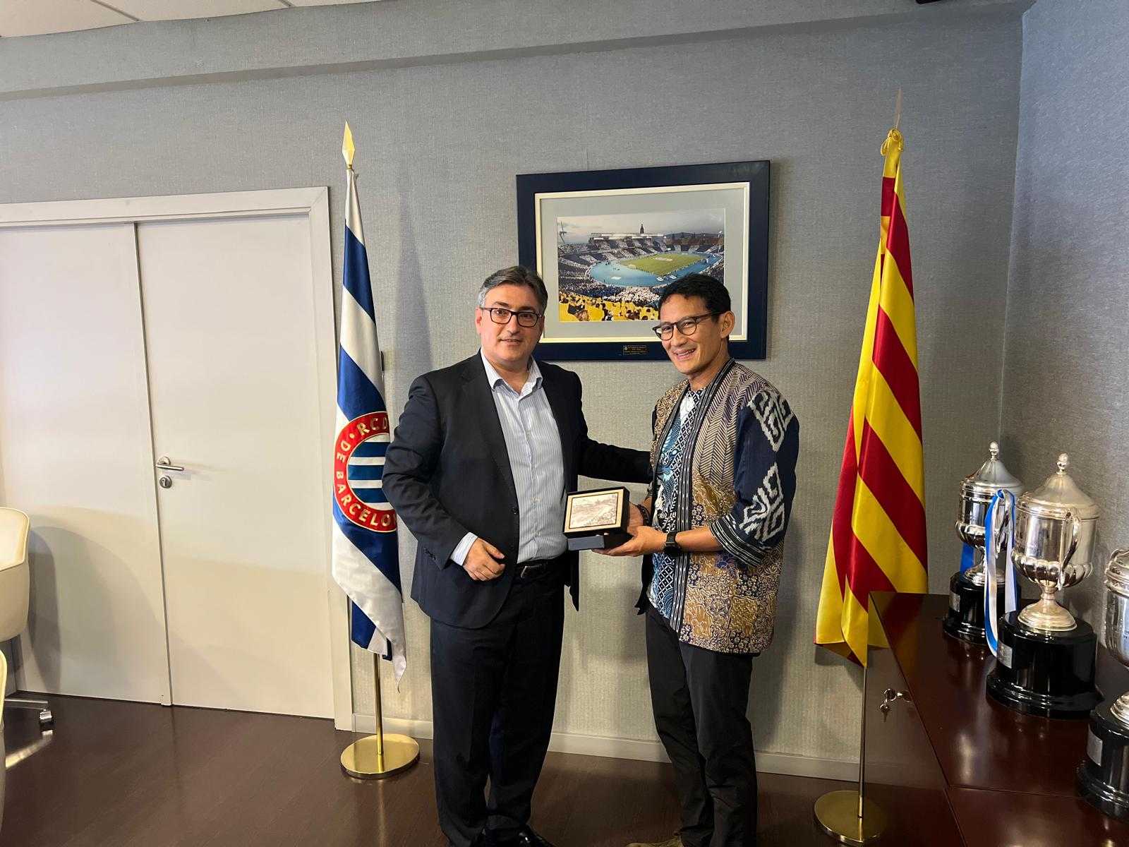 RCD Espanyol strengthen ties with Indonesia