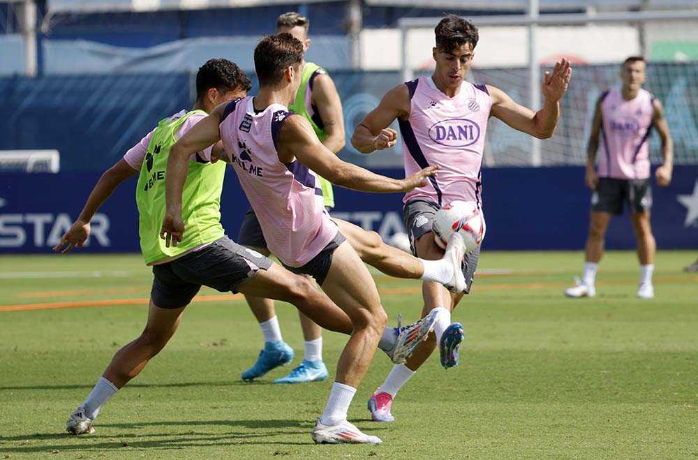 Tuesday training for RCD Espanyol