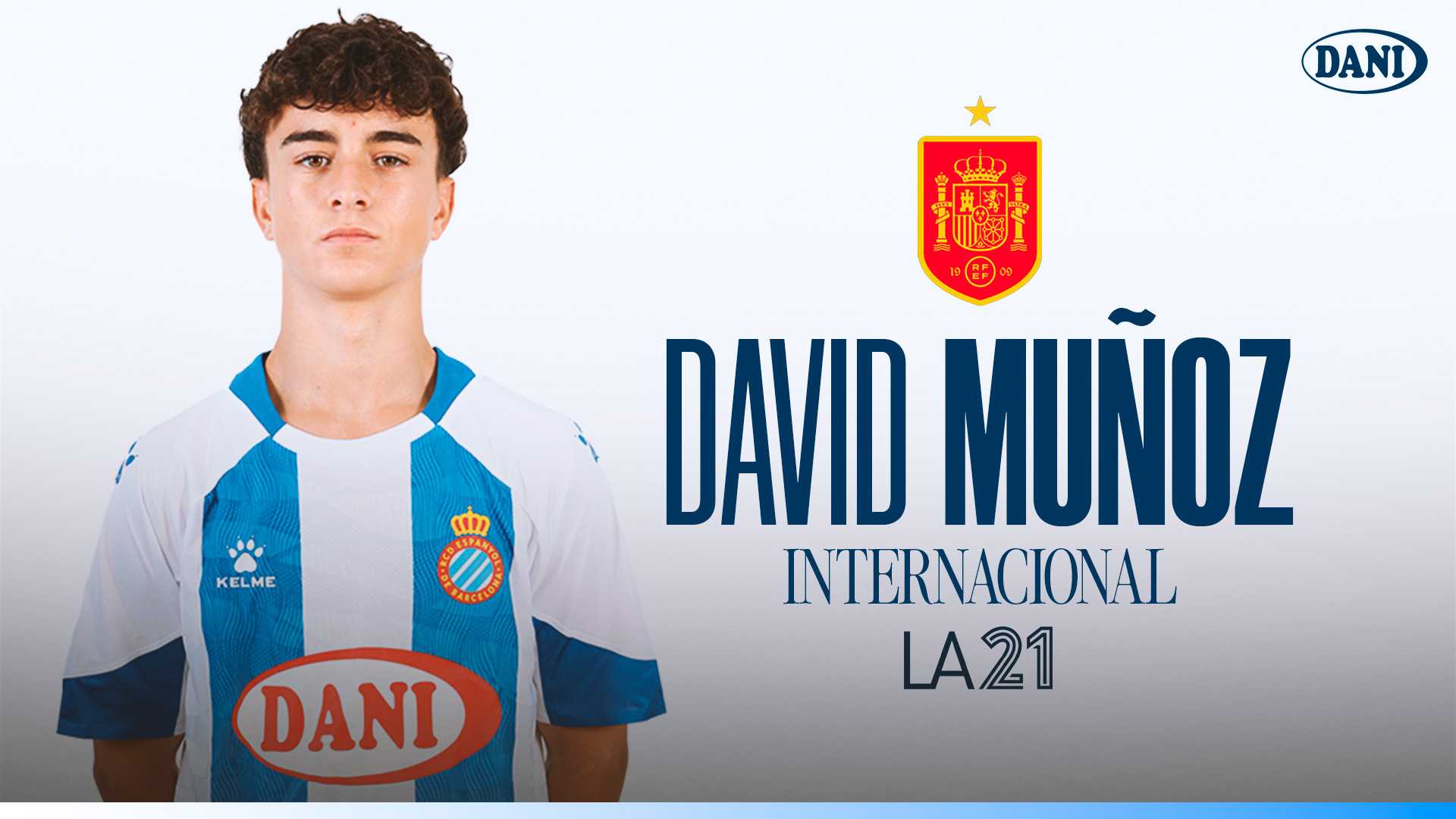 David Muñoz, convocat amb la Sub-17