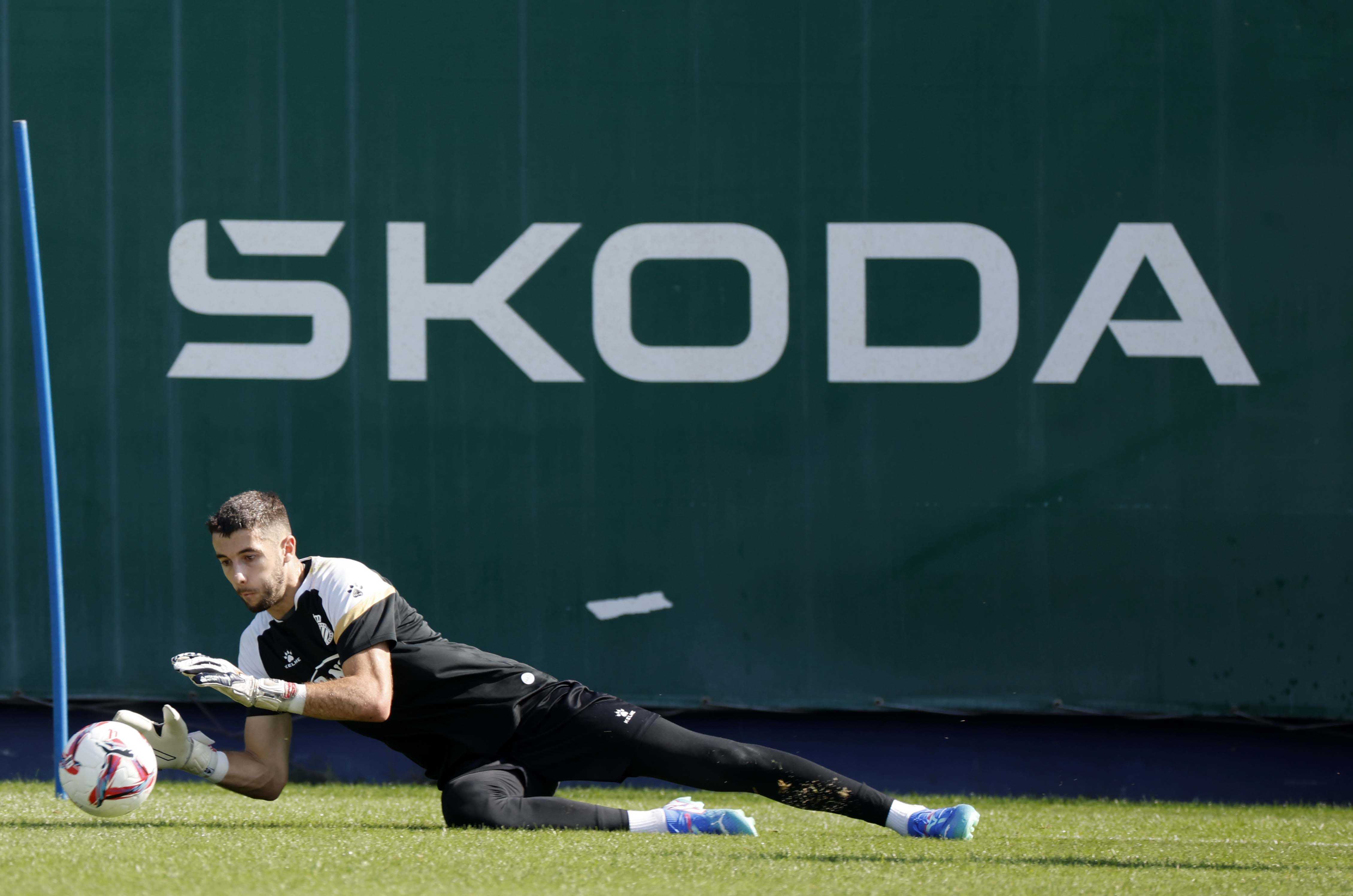 Entrenamiento en la CE Dani Jarque