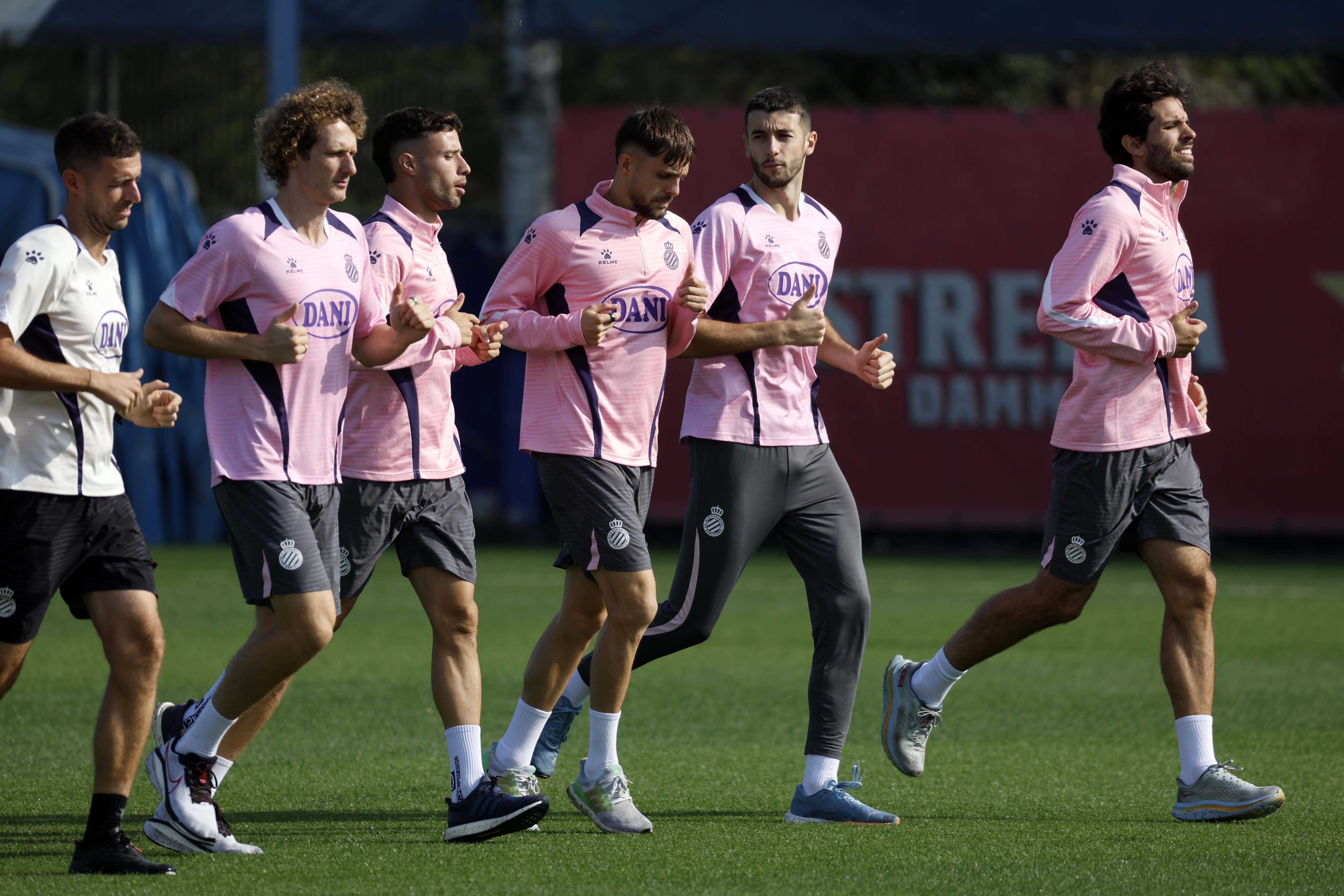 Tuesday training for RCD Espanyol