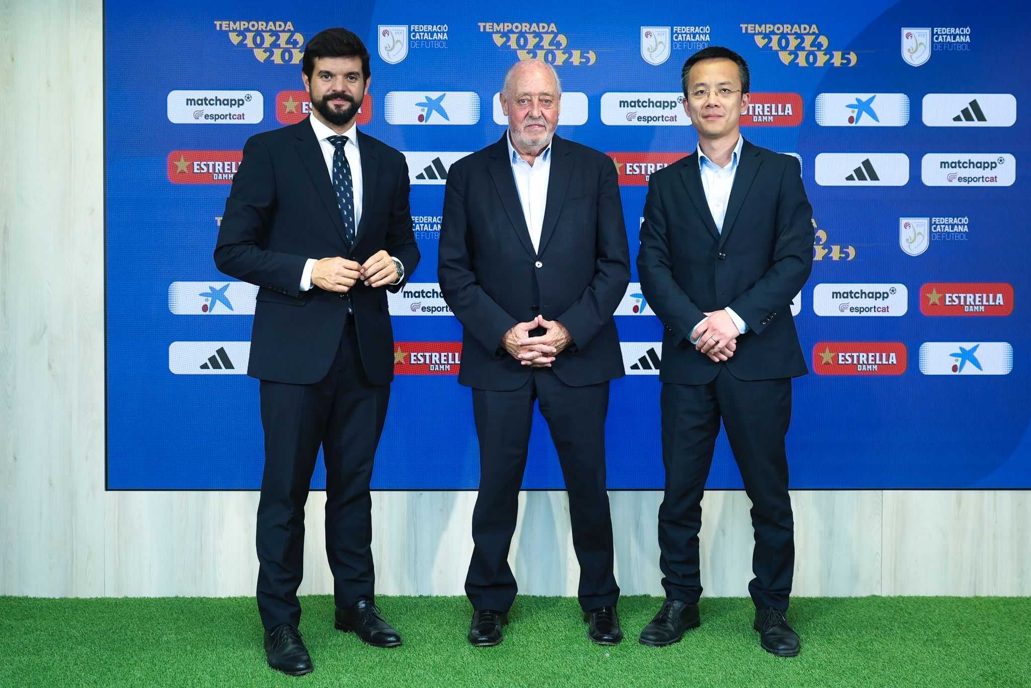 El RCD Espanyol, en la presentación de la temporada 24-25 de la FCF