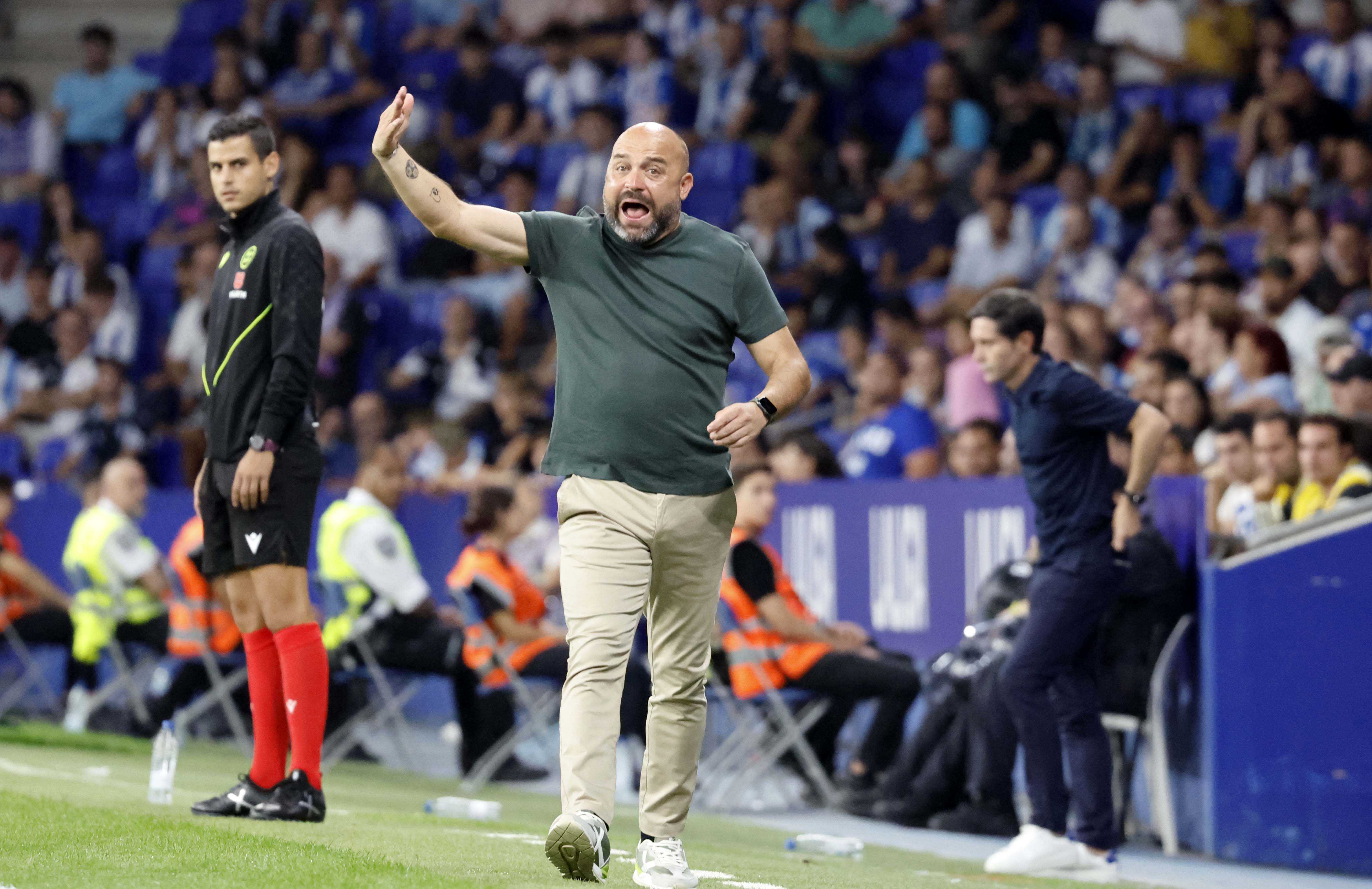 “Estoy contento con el equipo, no con el resultado”