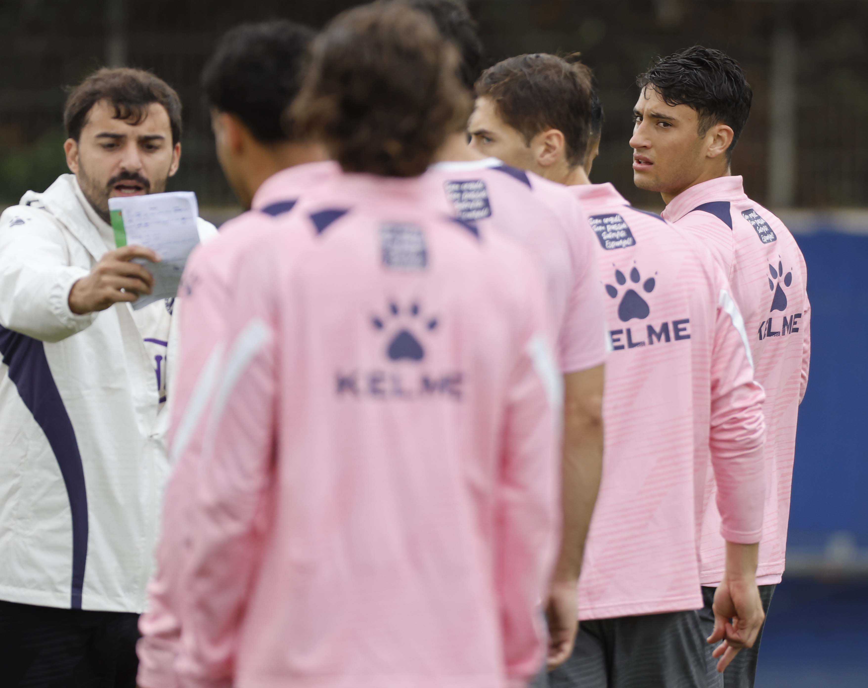 Entrenamiento en la CE Dani Jarque