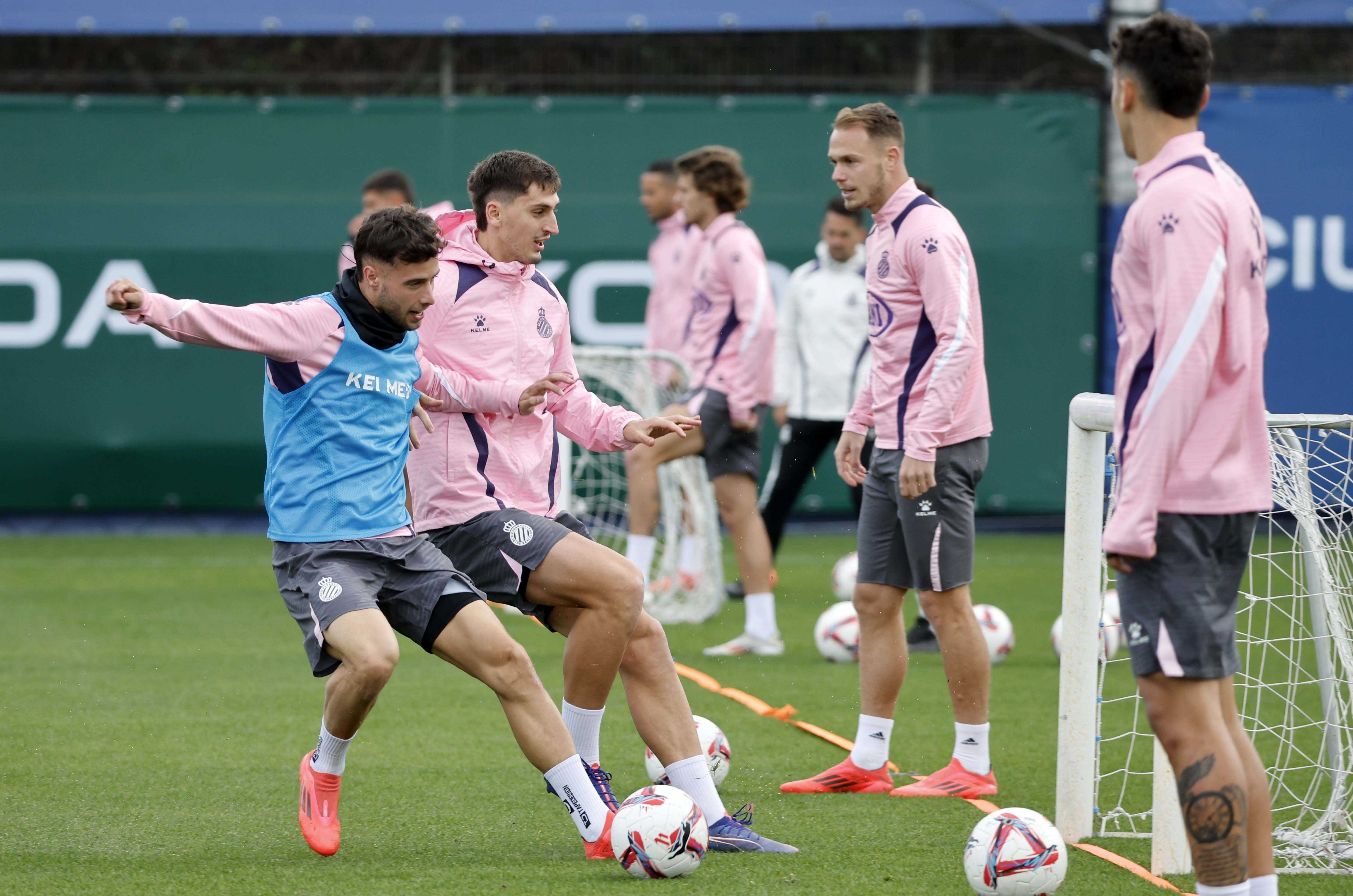 Entrenament a la CE Dani Jarque