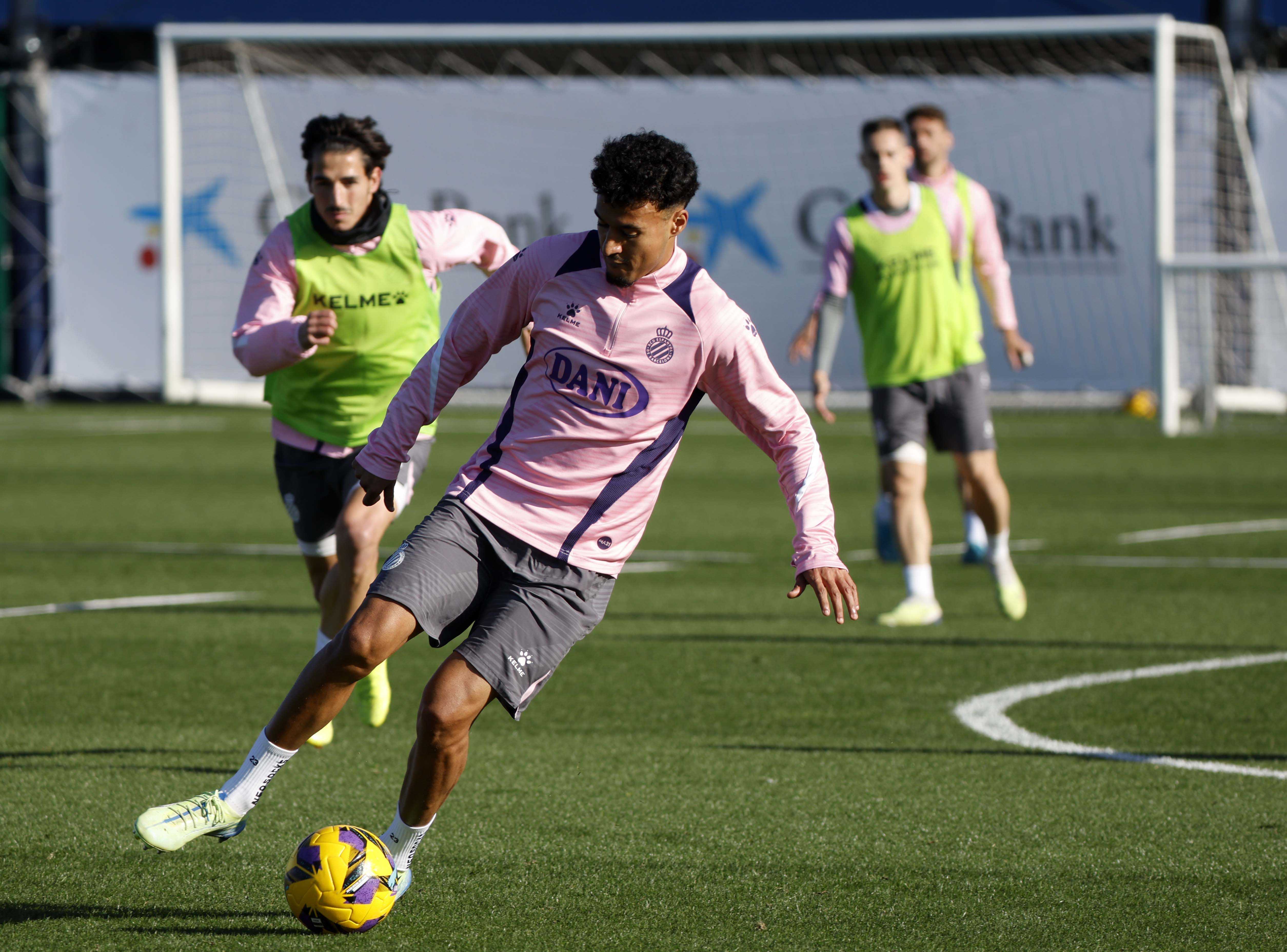 Entrenament a la CE Dani Jarque