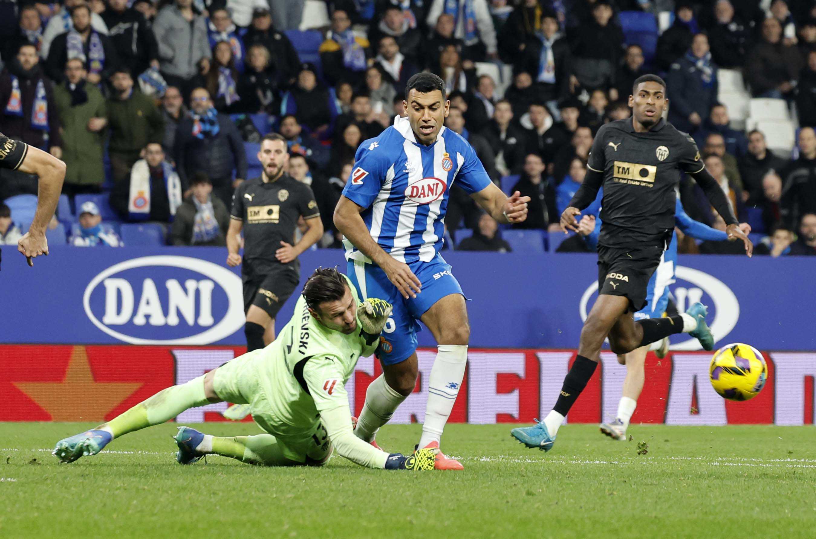 1-1: Empate en el RCDE Stadium