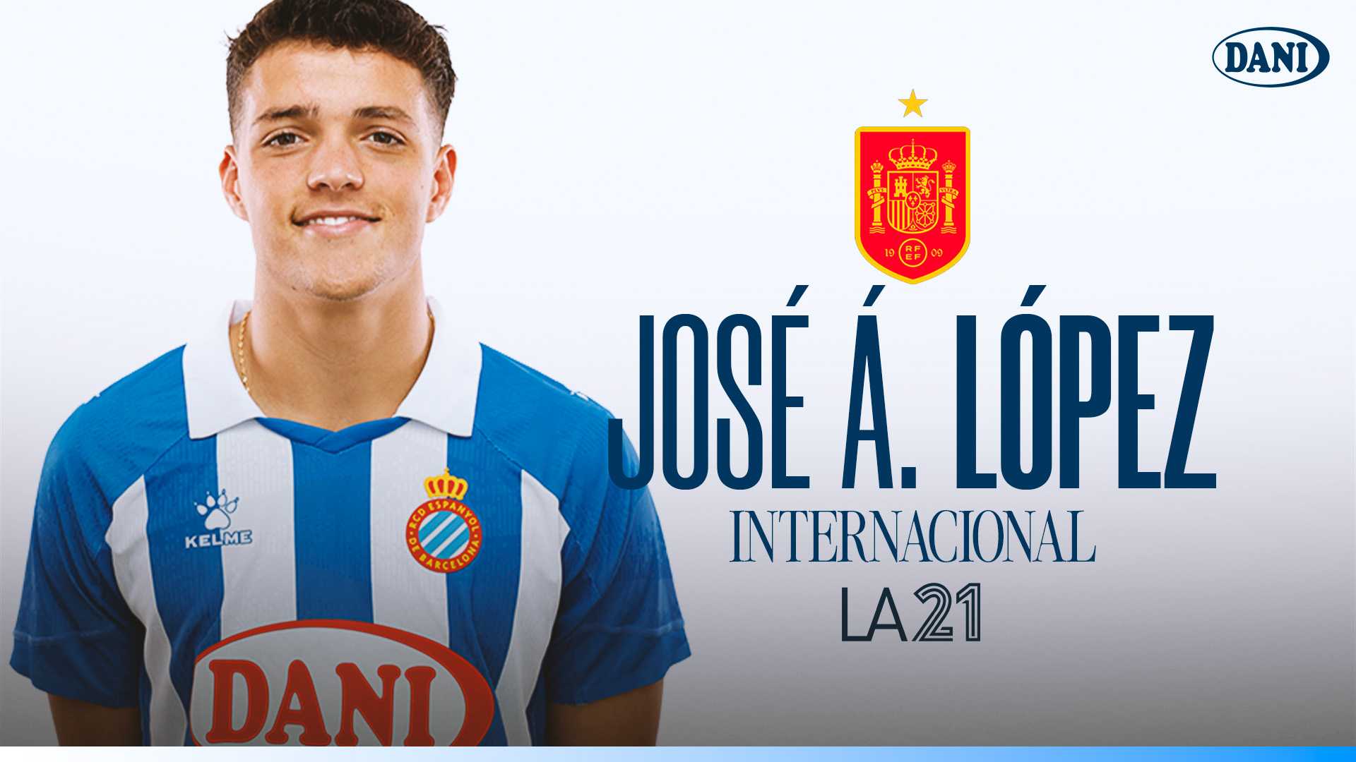 José Ángel, internacional!