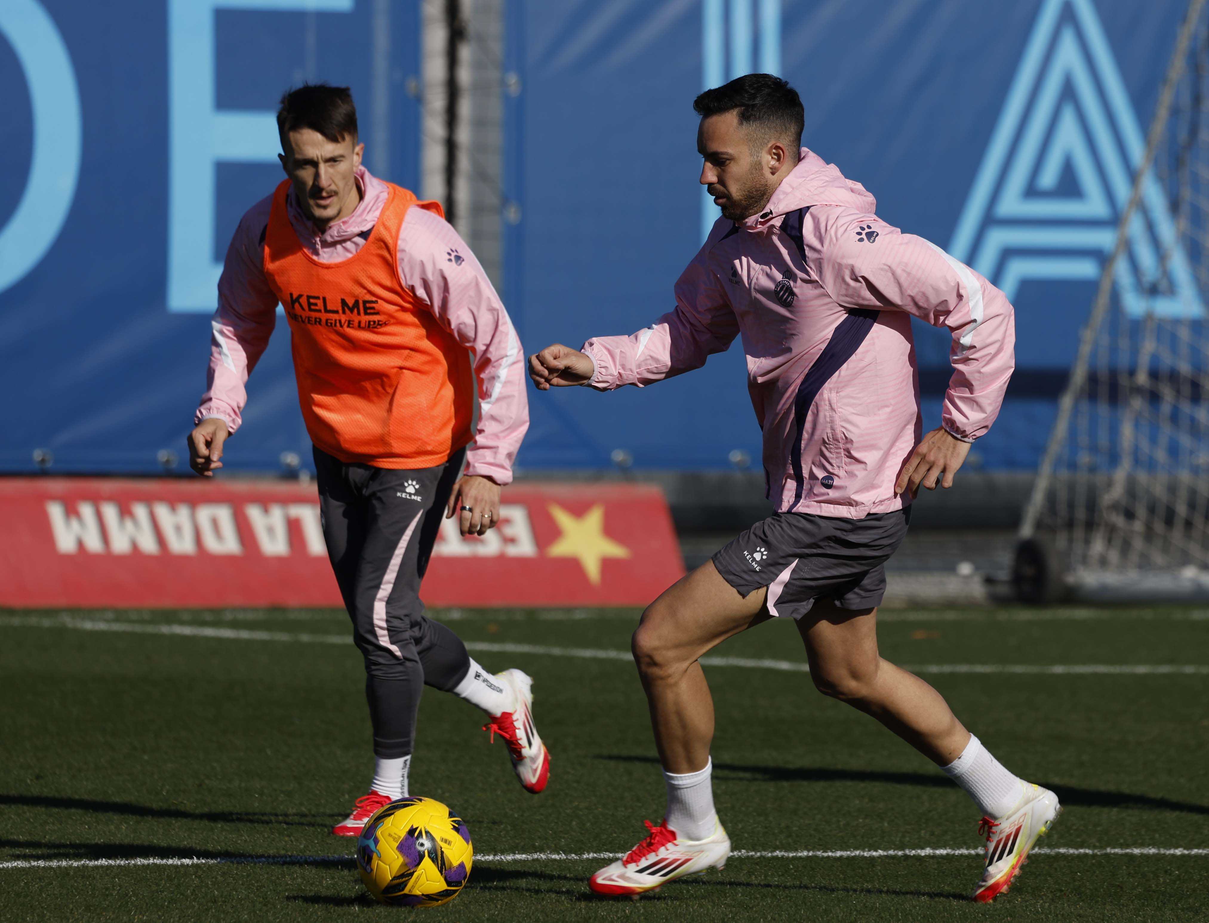 Entrenament a la CE Dani Jarque