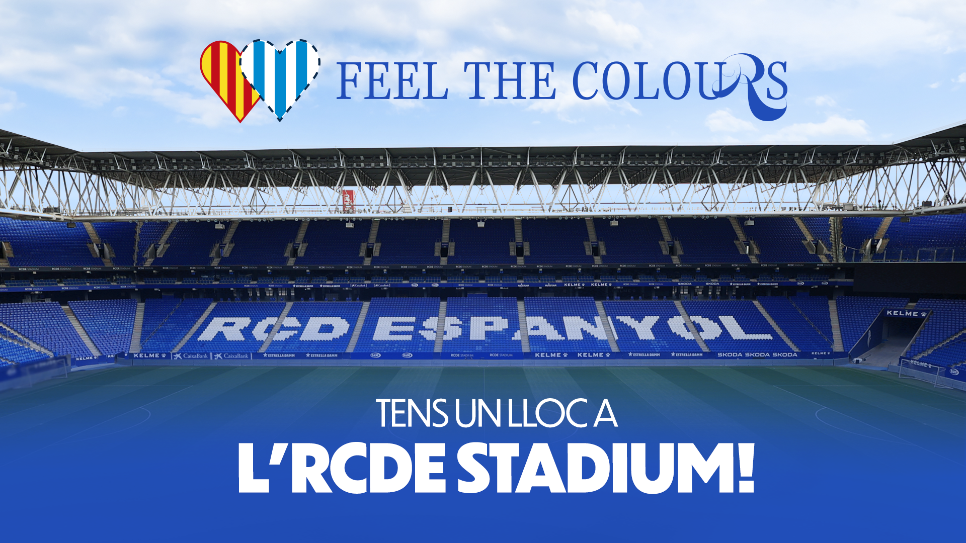 El RCD Espanyol obre les portes de l'RCDE Stadium al futbol català