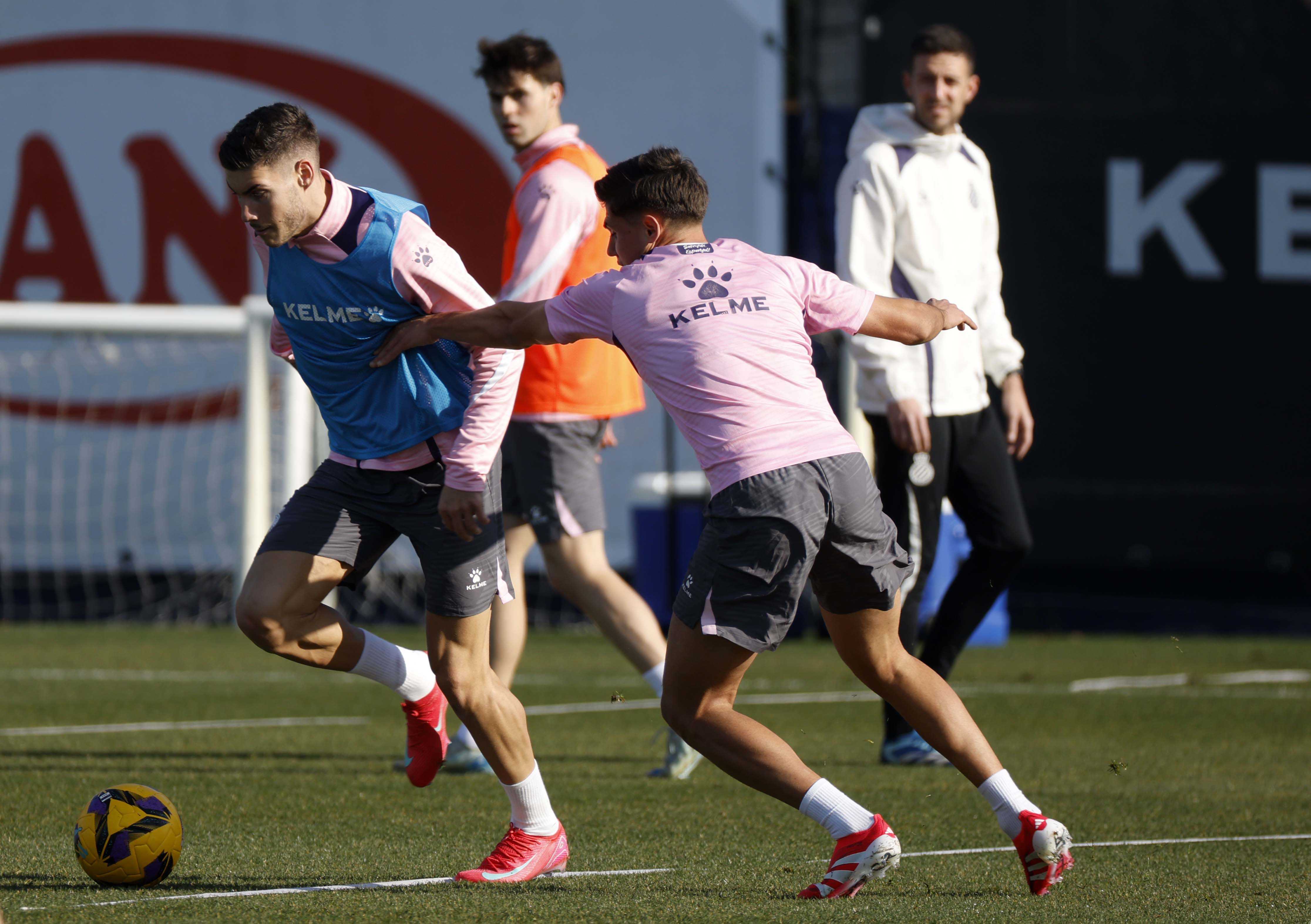 Entrenament a la CE Dani Jarque