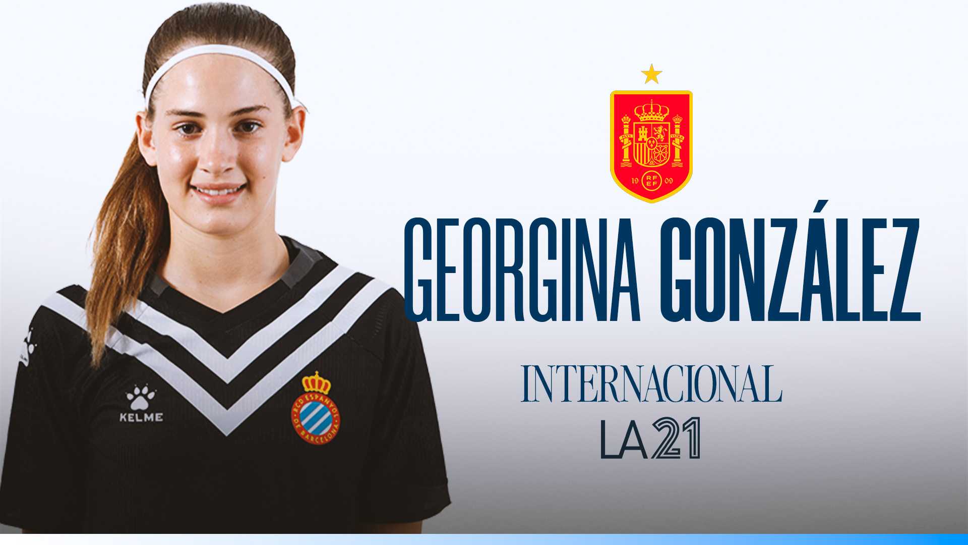 Georgina González, ¡internacional!