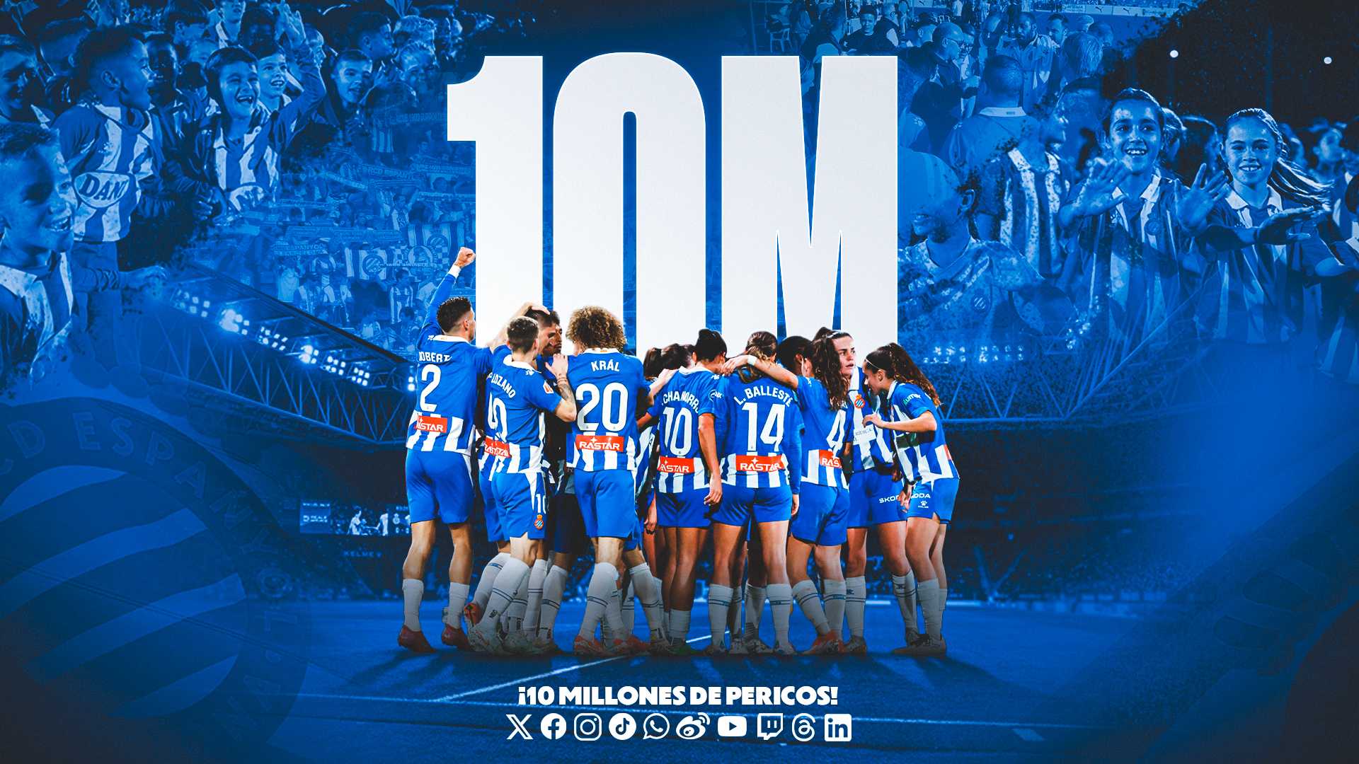 ¡Ya somos 10 millones!