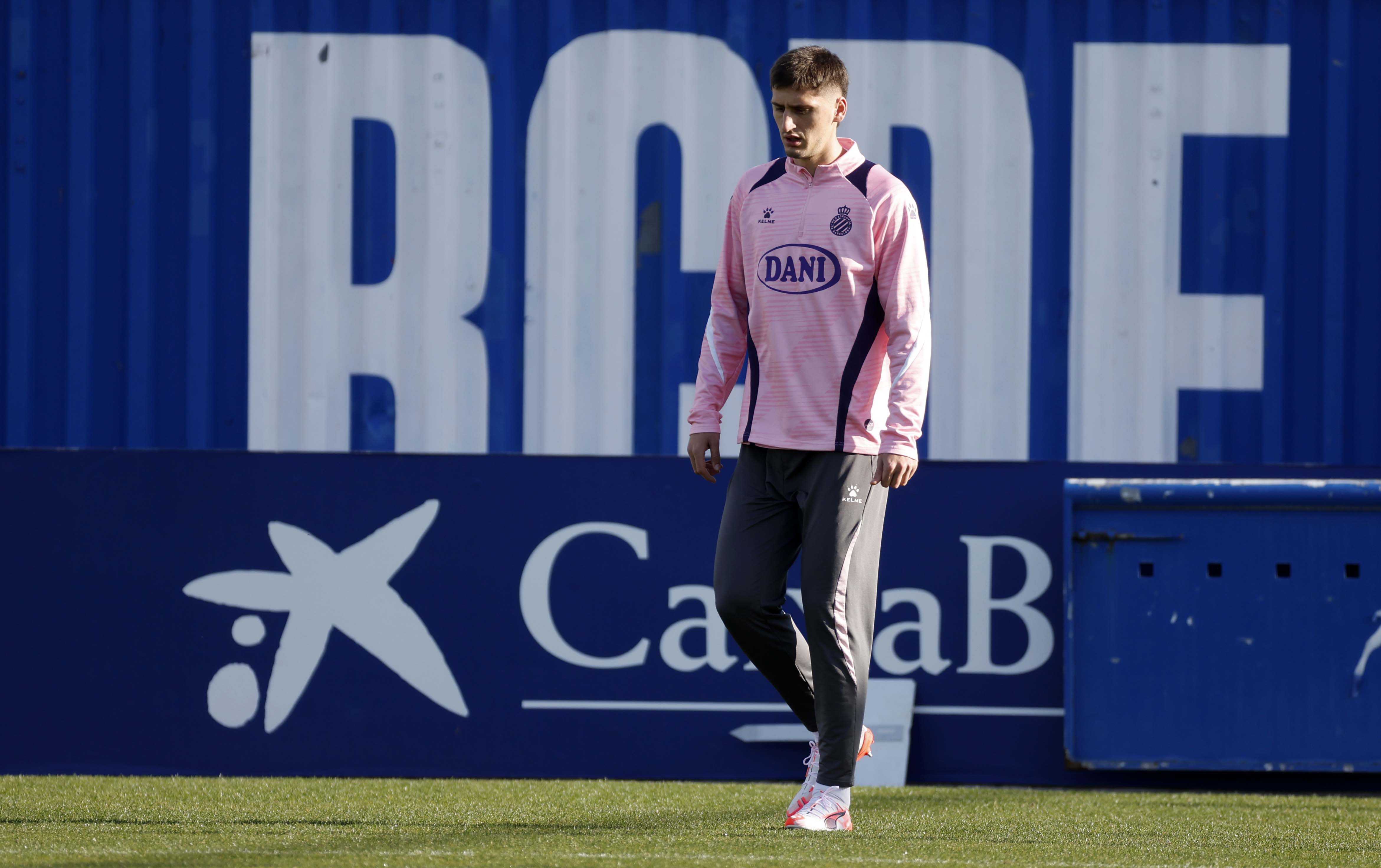 Entrenament a la CE Dani Jarque