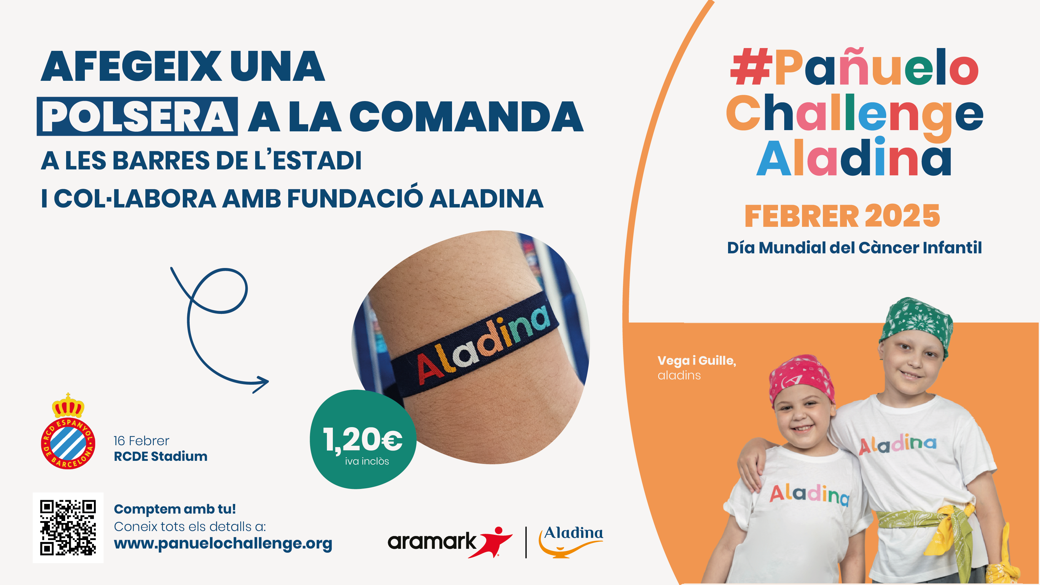 Este domingo colabora con el Pañuelo Challenge