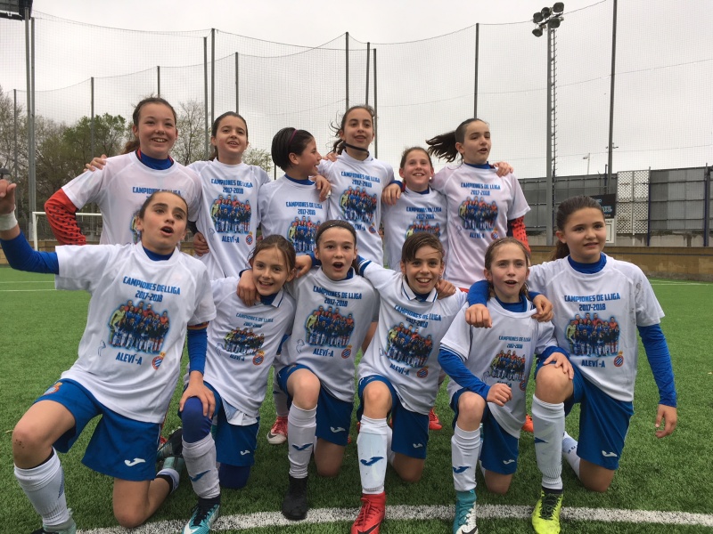 El Alevín A, campeonas!