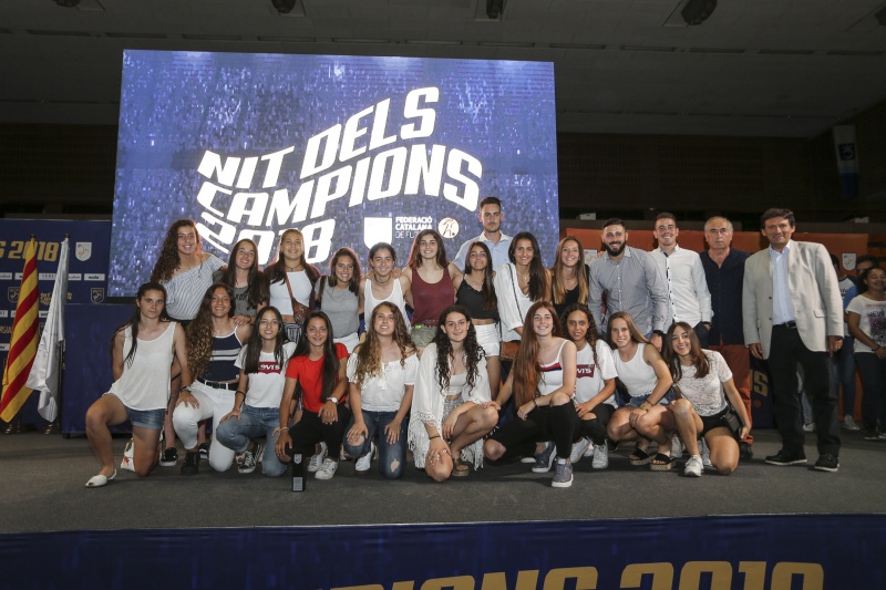 El futbol femení triomfa a la Nit dels Campions