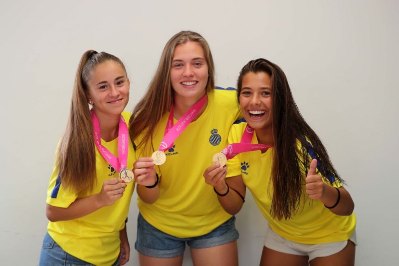 ¡Julve, Llompart y Torrodà! ¡Las tres campeonas de Europa!