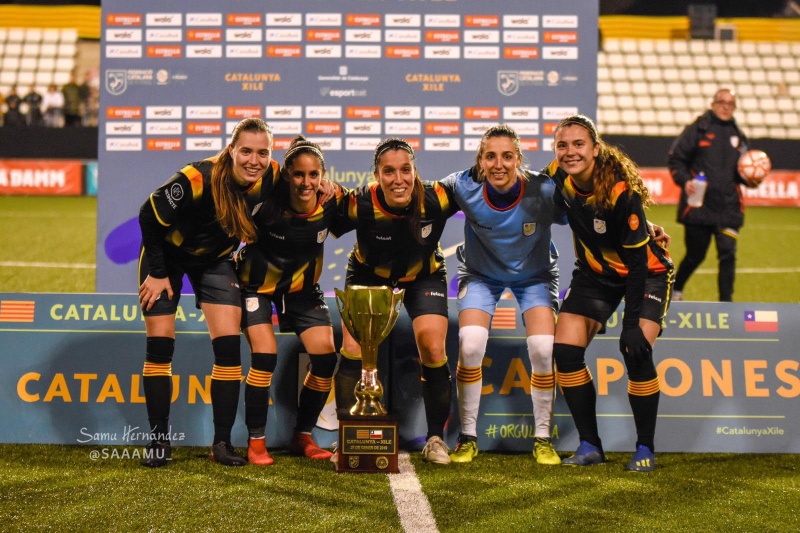 Protagonismo blanquiazul en el triunfo de la selección catalana