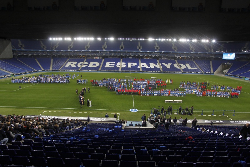 Presentación del fútbol base, femenino y RCDE Special