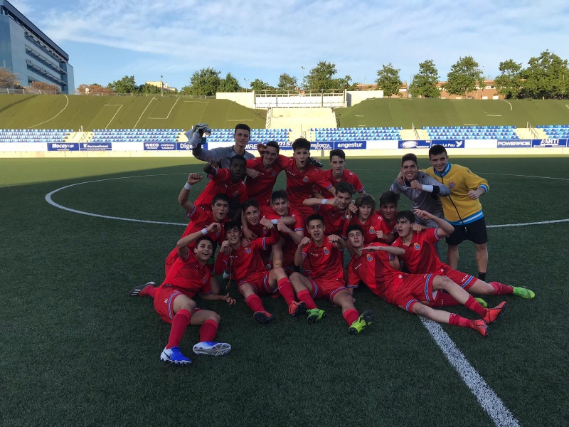 ¡El Cadete B, campeón de liga!