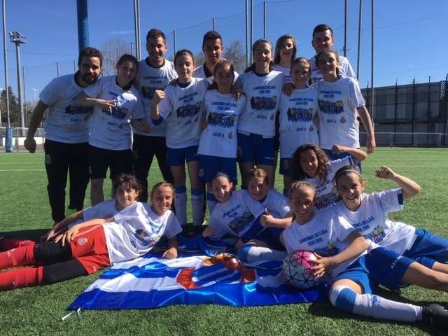 ¡El Alevín A, campeonas!