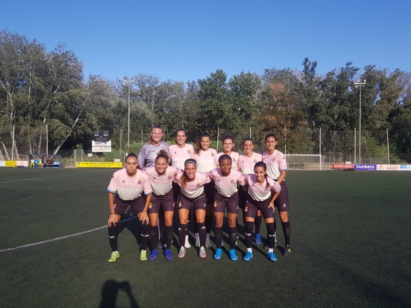 Goleada del RCD Espanyol Femení en su primer amistoso de pretemporada