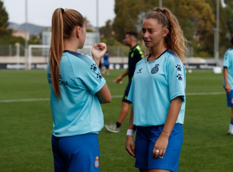 Ainhoa Marín, con la Sub-19